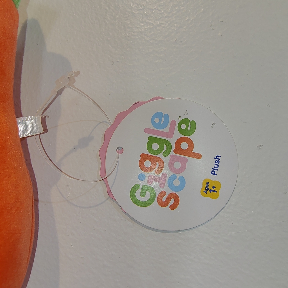 Plush Hot Sauce Bottle Toy - Orange & Green Cute Character - Picture 3 of 5